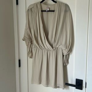 Parker dress off white